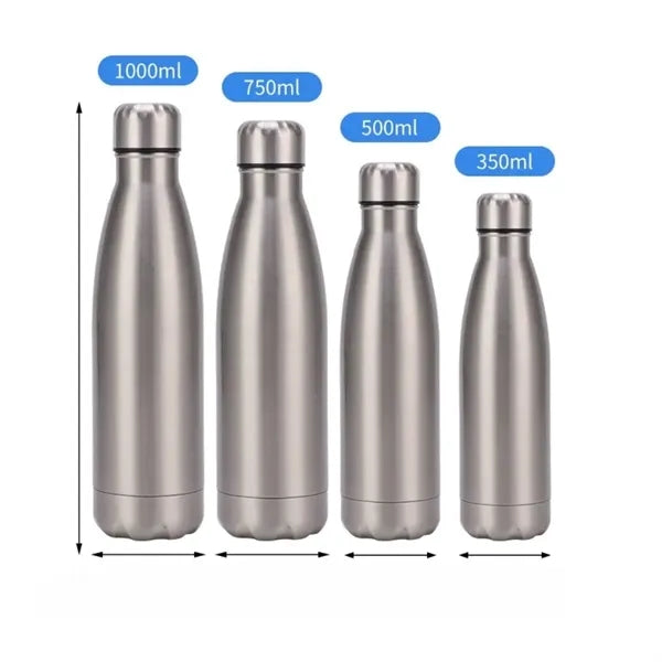 17 OZ Stainless Steel Coke Bottle Insulated Mug