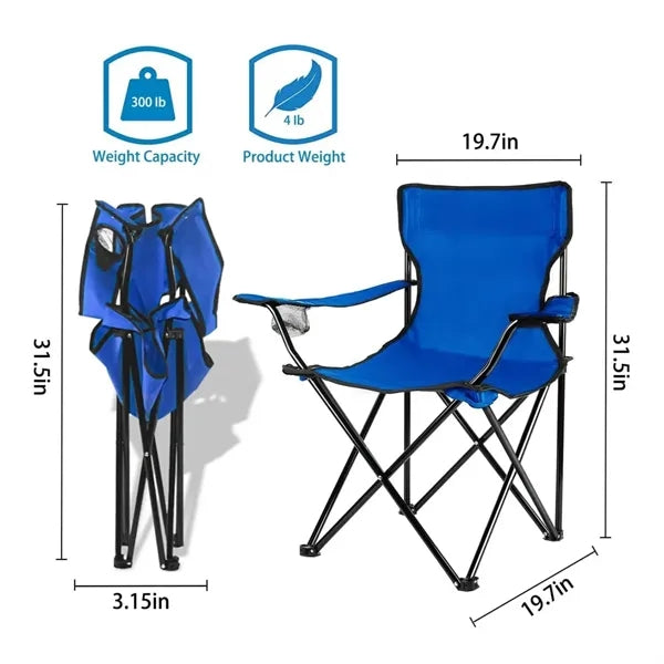 Outdoor Folding Chair with Carrying Bag