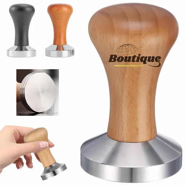 Stainless Steel Espresso Coffee Tamper with Ergonomic Handle