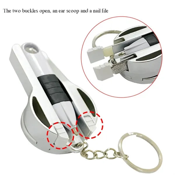 6-In -1 Multifunctional Nail Clipper With Pen