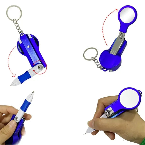 6-In -1 Multifunctional Nail Clipper With Pen