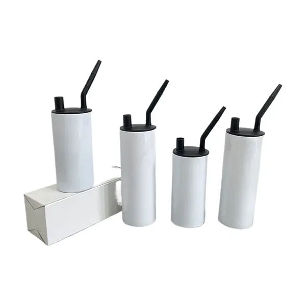 20oz Sublimation Blank Hookah Cup Straight Tumbler