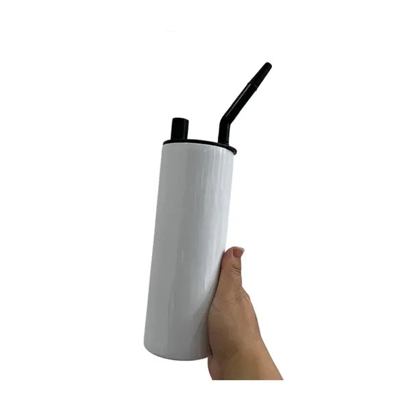20oz Sublimation Blank Hookah Cup Straight Tumbler