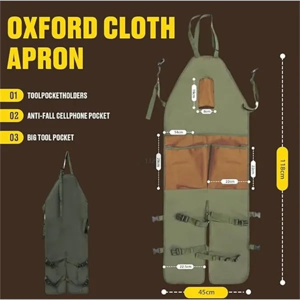 Professional Landscaping Apron with Tool Pockets