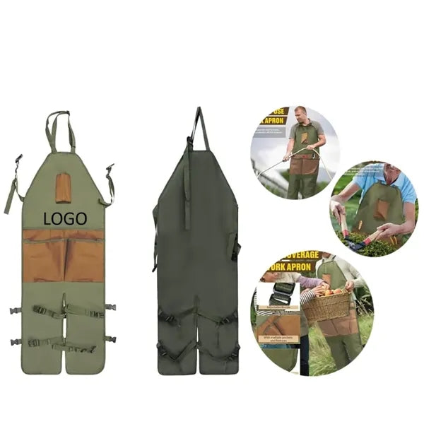 Professional Landscaping Apron with Tool Pockets