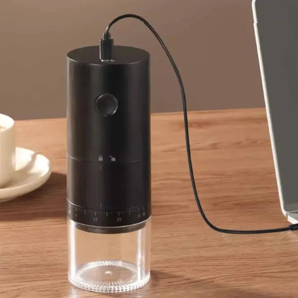 Portable Electric Coffee Grinder with Adjustable Settings