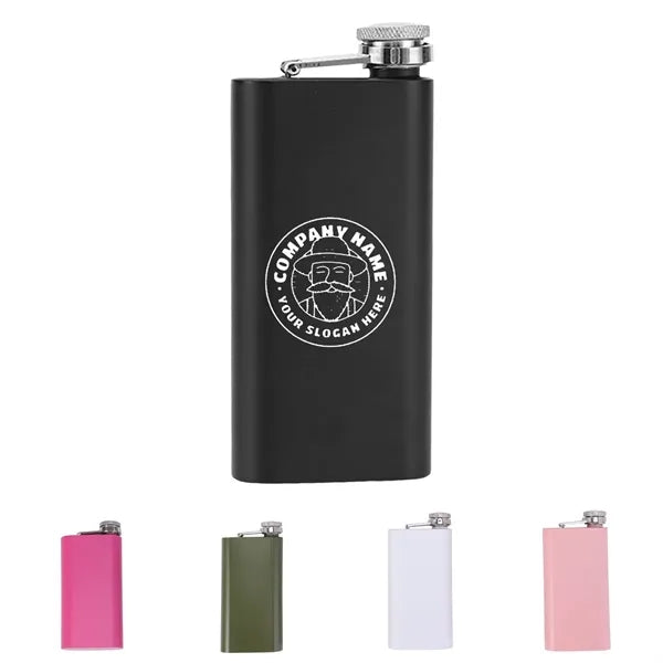 4.7oz Easy Fill Stainless Steel Wide Mouth Flask