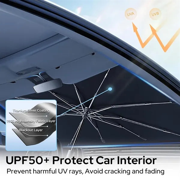 Umbrella Type Car Sunshade Bent Pipe Window Breaker