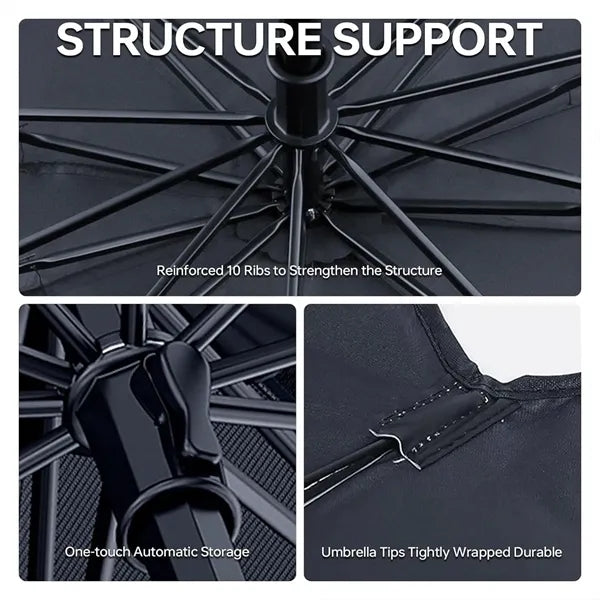 Umbrella Type Car Sunshade Bent Pipe Window Breaker