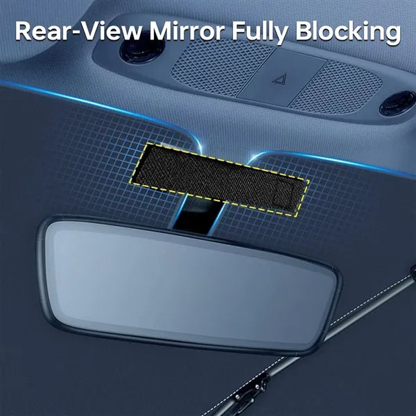 Umbrella Type Car Sunshade Bent Pipe Window Breaker