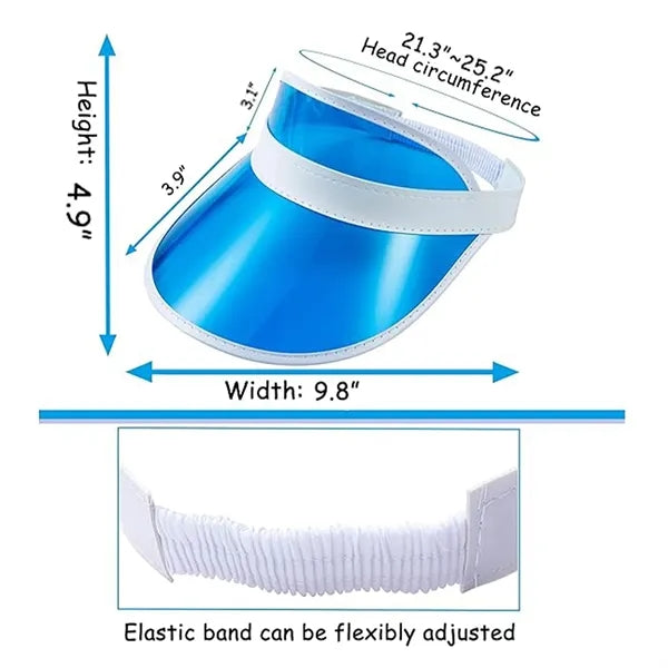 Summer Pvc Hollow Men And Women Sun Protection Hat