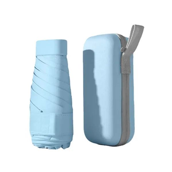 Card Holder Sun Umbrella Women'S Sunny And Rainy Dual-Use