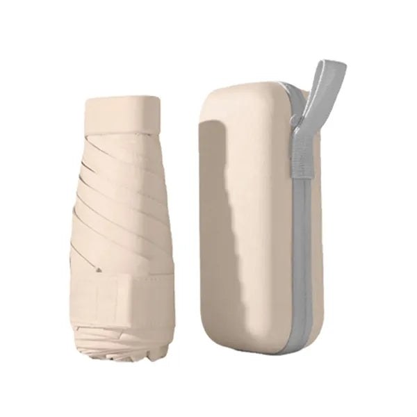 Card Holder Sun Umbrella Women'S Sunny And Rainy Dual-Use