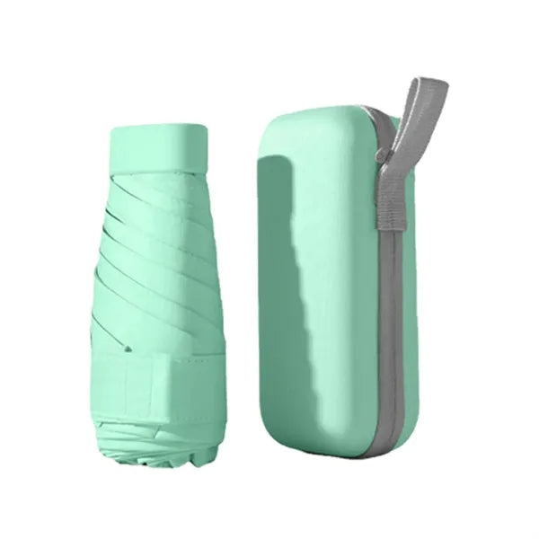 Card Holder Sun Umbrella Women'S Sunny And Rainy Dual-Use
