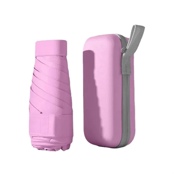Card Holder Sun Umbrella Women'S Sunny And Rainy Dual-Use