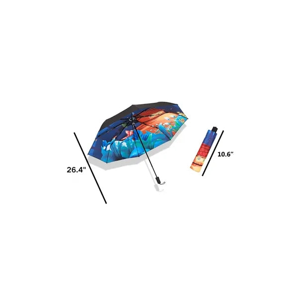 Umbrella Custom Parasol Full Version Printing Advertising
