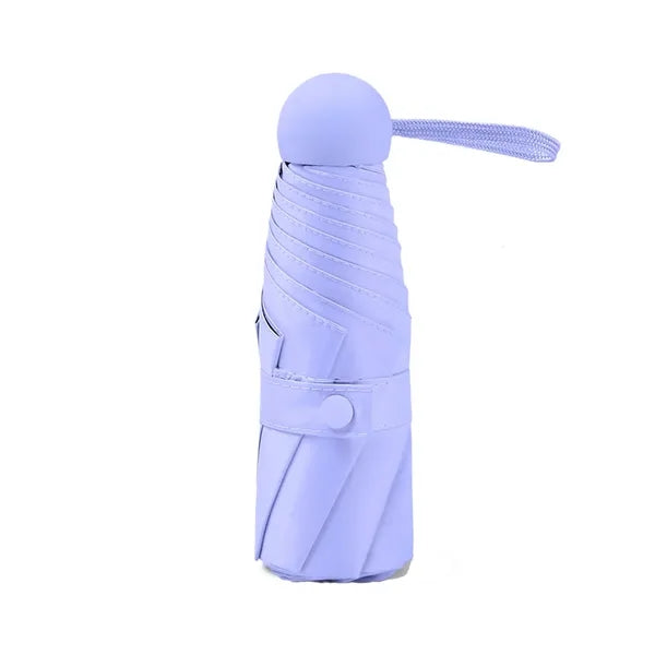 Compact 5-Fold Dual-Use Pocket Umbrella