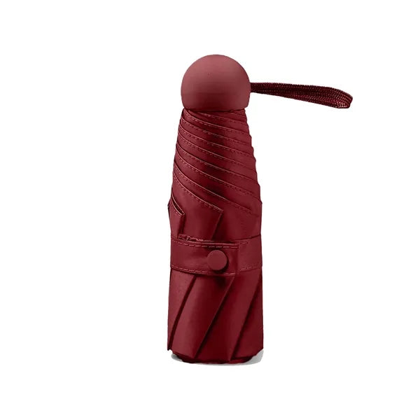 Compact 5-Fold Dual-Use Pocket Umbrella