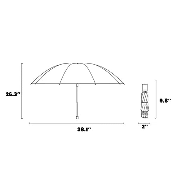 Automatic Uv Folding Umbrella
