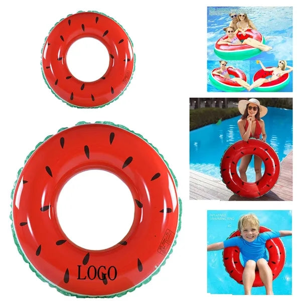 Inflatable Watermelon Swimming Circle