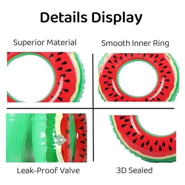 Inflatable Watermelon Swimming Circle