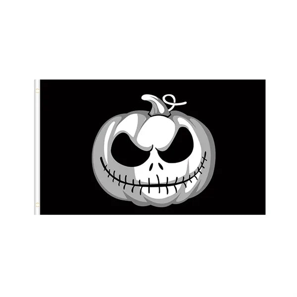 Halloween Pumpkin Flag Banner