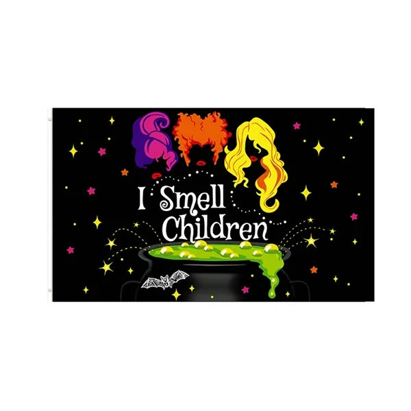 Halloween Pumpkin Flag Banner