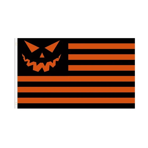 Halloween Pumpkin Flag Banner