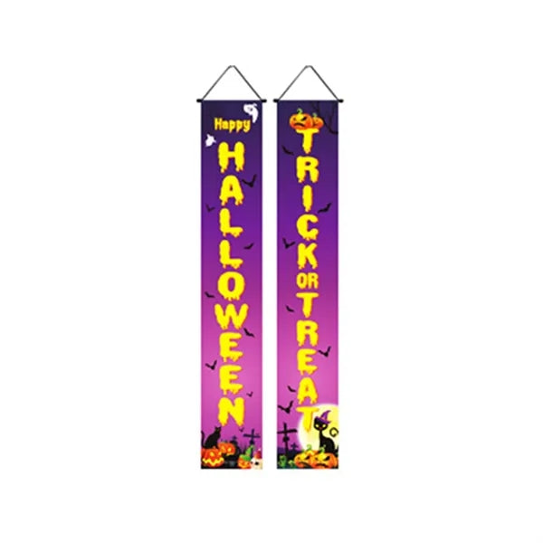 Cross-Border New Halloween Couplets Porch Decoration