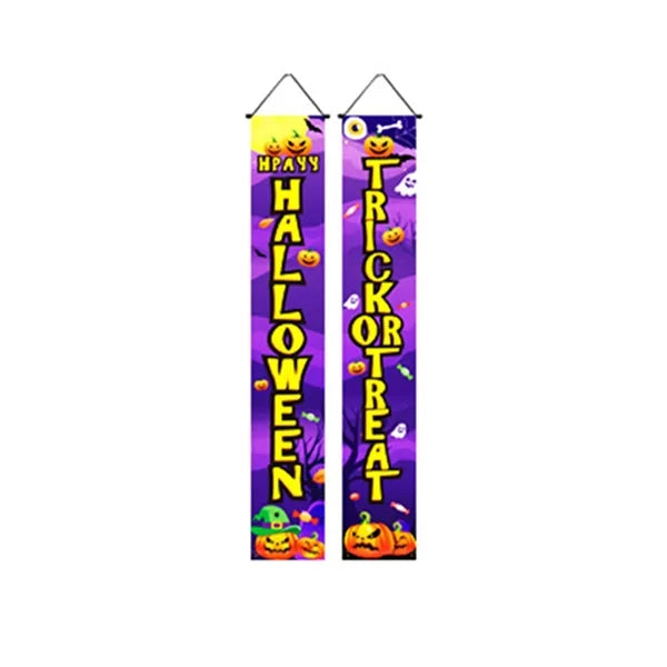 Cross-Border New Halloween Couplets Porch Decoration