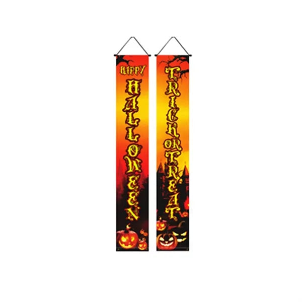 Cross-Border New Halloween Couplets Porch Decoration
