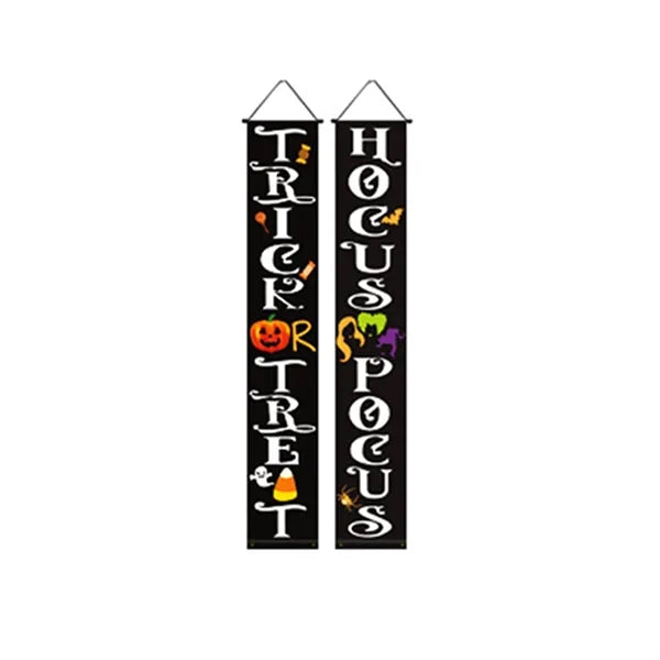 Cross-Border New Halloween Couplets Porch Decoration