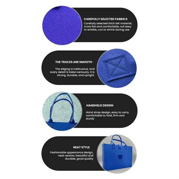 Felt Tote Bag