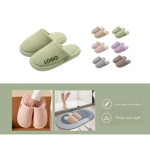 Unisex Non-Slip Woolly Slippers