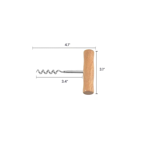 Wooden Handle Wine Opener
