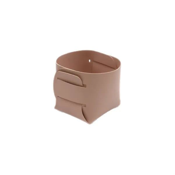 Small Leather Folding Storage Tray
