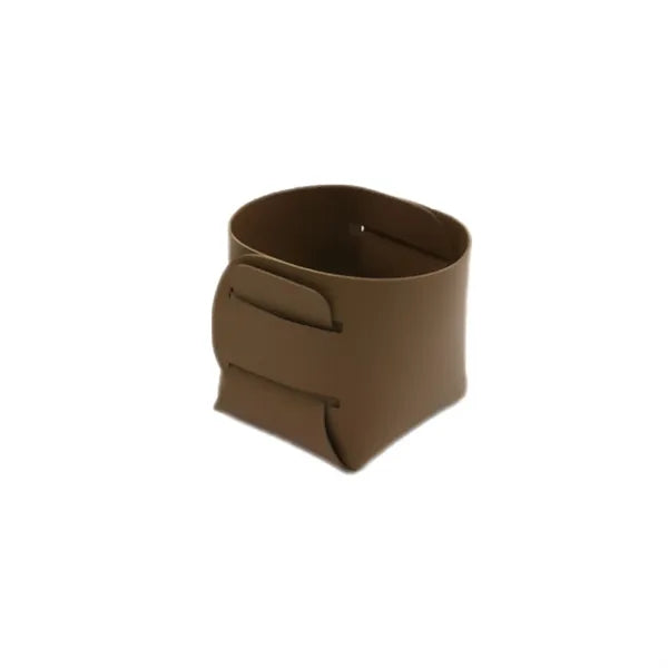 Small Leather Folding Storage Tray