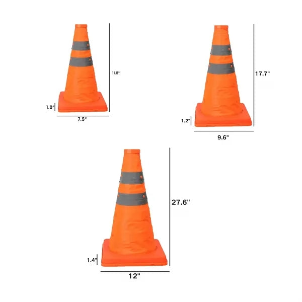 Emergency Reflective Anti-Collision Roadblock