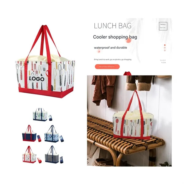 Large-Capacity Insulated Picnic Lunch Bag