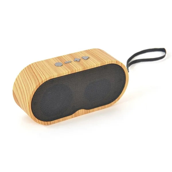 F3 Wood Grain Bluetooth Speaker