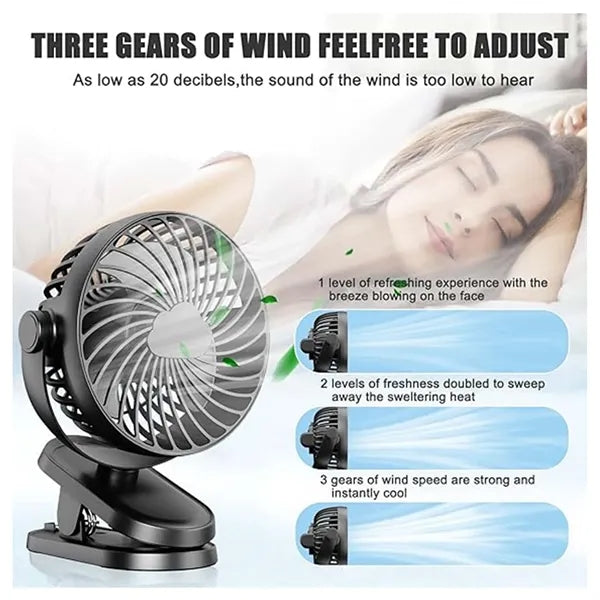 Portable Clip Fan