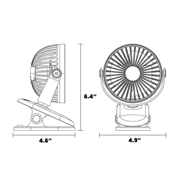 Portable Clip Fan