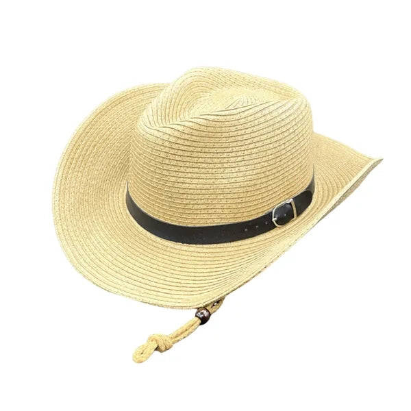 Men'S And Women'S Western Cowboy Straw Hat