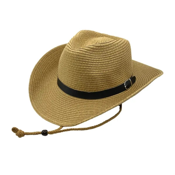 Men'S And Women'S Western Cowboy Straw Hat