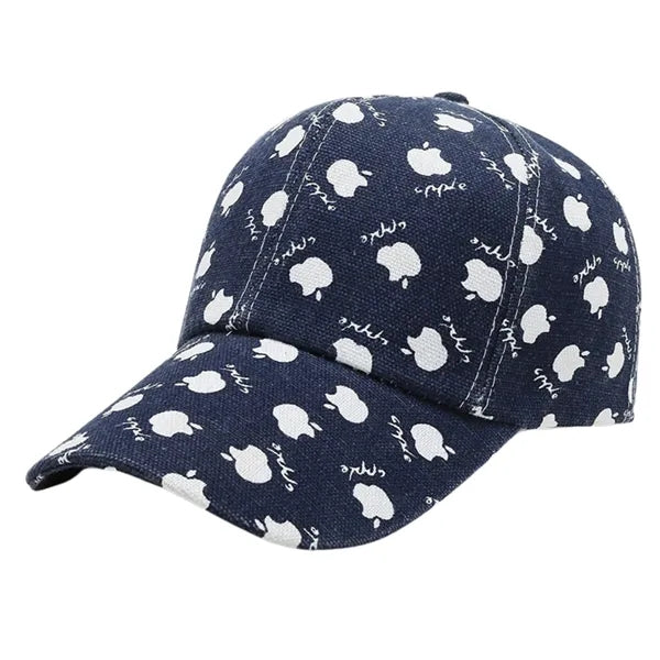 New Beach Men And Women Printed Letters Color Baseball Cap