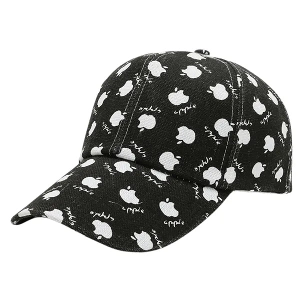 New Beach Men And Women Printed Letters Color Baseball Cap
