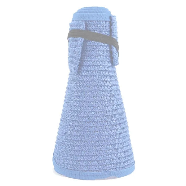 Topless Beach Sunshade Straw Hat For Women