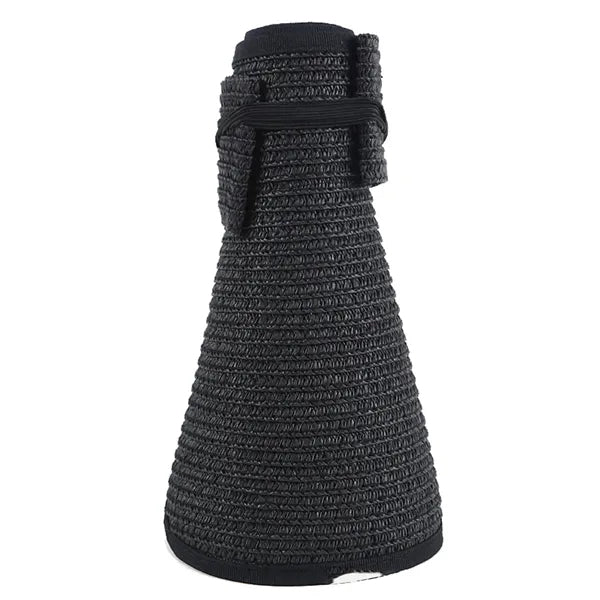 Topless Beach Sunshade Straw Hat For Women