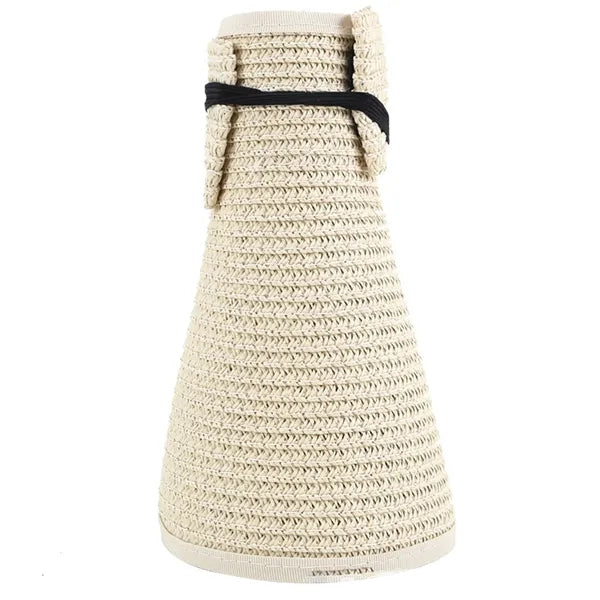 Topless Beach Sunshade Straw Hat For Women