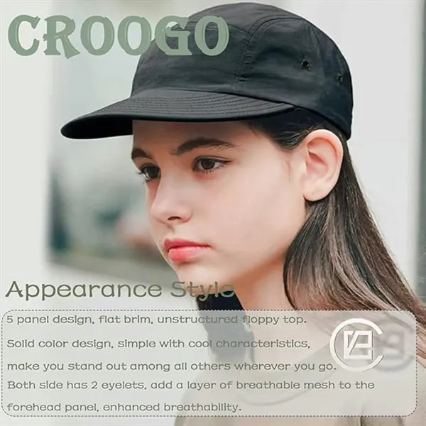 Men'S And Women'S Japanese Style Sunshade Five-Page Cap